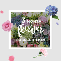 A serene, pastel bouquet from a three-month subscription service is shown resting on a tabletop, bathed in the kind of soft daylight that drifts through Clerkenwell loft windows. Rounded blooms of pale blue hydrangea form the foundation, their petals tightly clustered like small clouds gathered above the rim of the vase. Scattered between them, roses in shades of blush pink and muted lilac open in layered spirals, some facing upwards, others turning slightly to the side as though bending towards the light. Wispy stems of lisianthus rise delicately above the main cluster, their gently frilled petals and slim buds adding a light, fluttering line to the composition. Around the edges, fresh green leaves and sprigs of foliage create a verdant frame, their subtle gloss catching highlights that mirror the greenery found in nearby parks such as Spa Fields and the quiet corners off Rosebery Avenue. The arrangement feels both considered and effortless, like something crafted by an experienced local florist who understands the calm elegance sought after in Clerkenwell homes and studios. Hints of fragrance seem to float from the bouquet-a cool, floral blend that suggests early spring, open windows, and unhurried weekend mornings. The three-month subscription promised by this image suggests that what you see here is only the beginning: a series of similarly layered bouquets arriving regularly, each one echoing this harmony of blues, blushes, lilacs, and green. Placed on a work desk, dining table, or windowsill overlooking Farringdon Road, the flowers become a gentle, recurring reminder to pause, breathe, and enjoy a moment of quiet beauty within the city.
